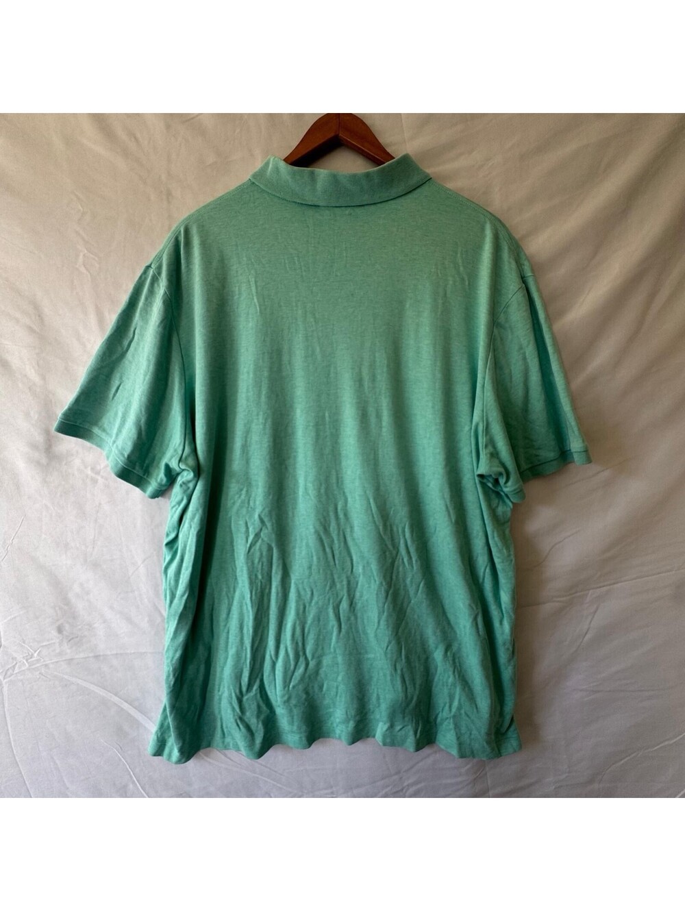 Polo Ralph Lauren Shirt XL Green Mint Polo Classic Fit Pique Cotton